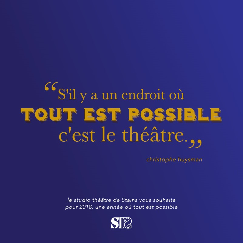 Carte des voeux 2018